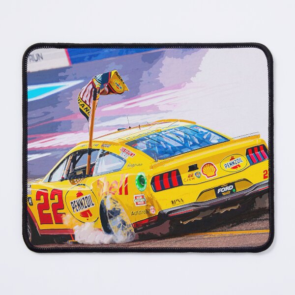 Item preview, Joey Logano celebrating his victory at the Phoenix Raceway watercolor designed and sold by Rodissimus1984.