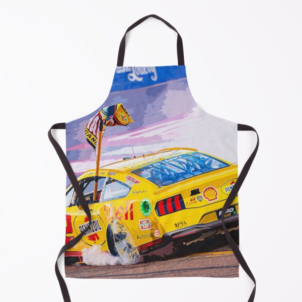 Item preview, Joey Logano celebrating his victory at the Phoenix Raceway watercolor designed and sold by Rodissimus1984.