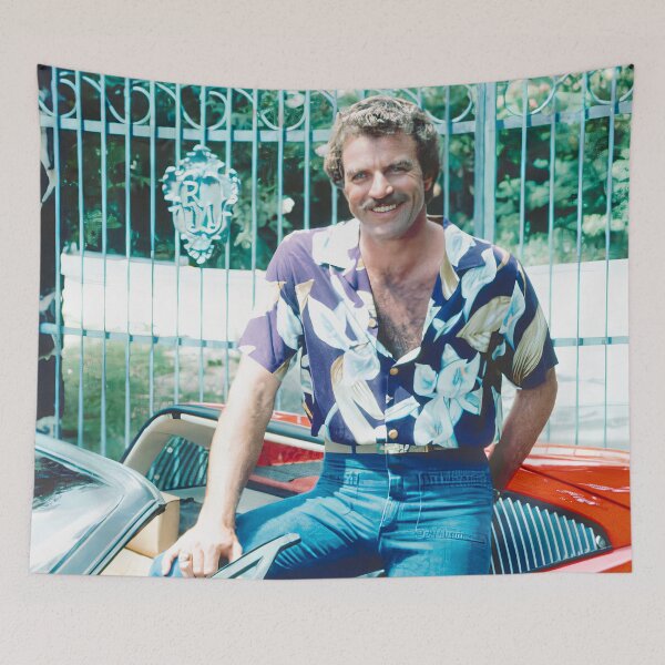 Item preview, tom selleck retro designed and sold by TribeMystic.