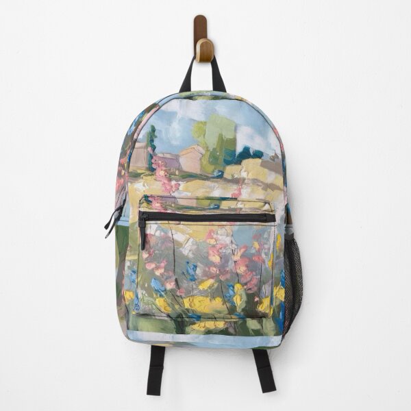 Artikelvorschau, Wildblumen der Provence – Französische impressionistische Landschaftsmalerei. Kunst von Carraann entworfen und verkauft von CARRAANN.