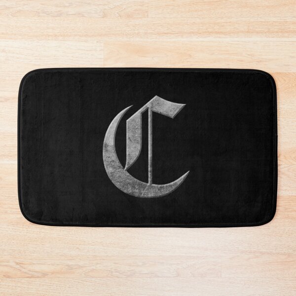 Item preview, Capital Letter C - Worn Stone Effect Gothic Blackletter Script / Old English Font designed and sold by STUDIO-72.