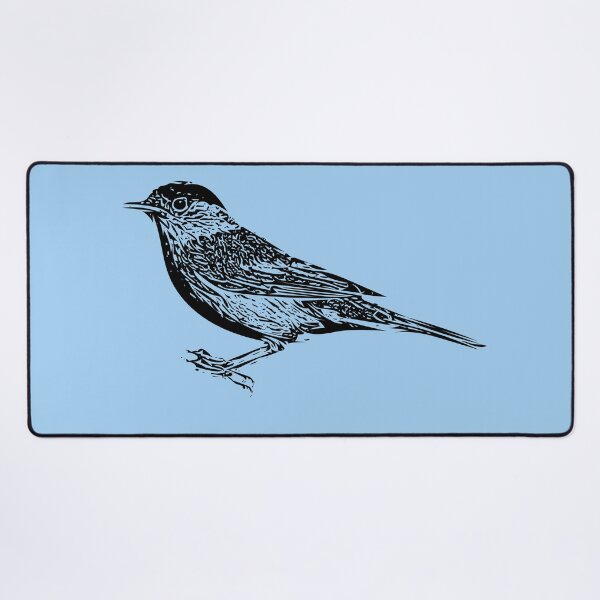 Item preview, Eurasian Blackcap Black Design  designed and sold by designsasstultd.