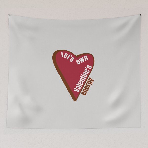 Item preview, Let's Own Valentine's Energy - Heart Design For Valentine's Day designed and sold by TheSassyNoble.