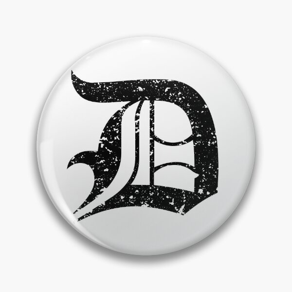 Item preview, Capital Letter D - Eroded / Distressed Gothic Blackletter Script / Old English Font (Black) designed and sold by STUDIO-72.