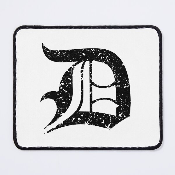 Item preview, Capital Letter D - Eroded / Distressed Gothic Blackletter Script / Old English Font (Black) designed and sold by STUDIO-72.