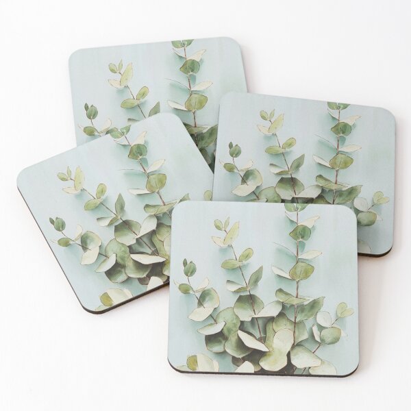 Item preview, eucalyptus branch designed and sold by melissabeta.