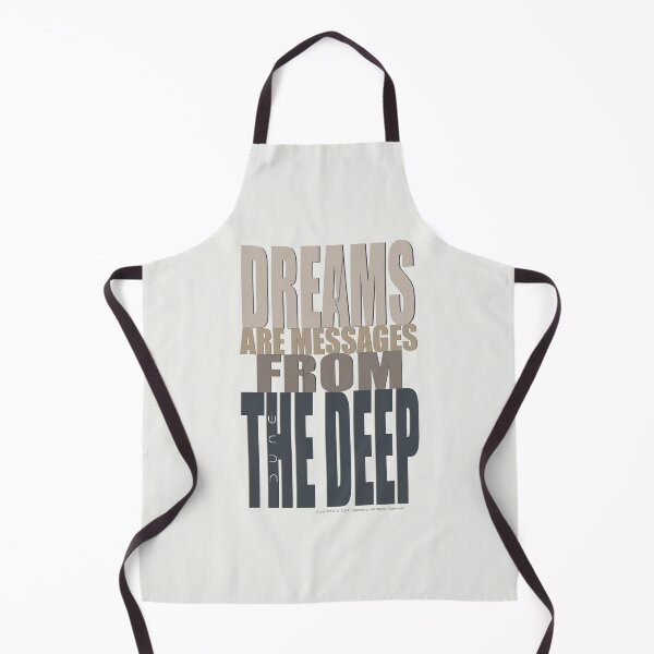 Item preview, DUNE. Dreams Are Messages From The Deep (pale cream background) designed and sold by bekksa.