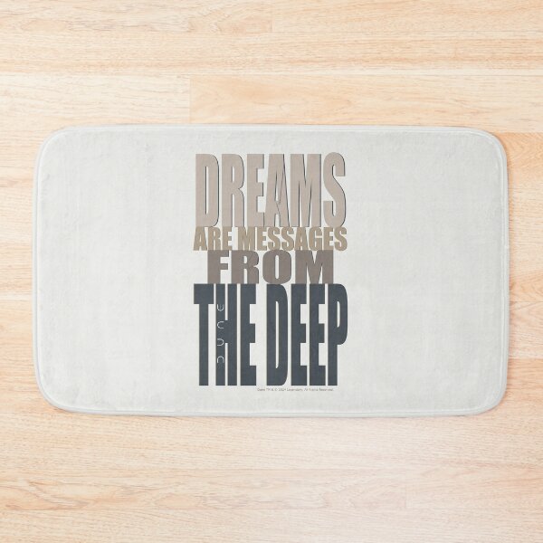Item preview, DUNE. Dreams Are Messages From The Deep (pale cream background) designed and sold by bekksa.