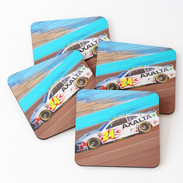 Item preview, William Byron racing his 2024 Nascar race car at Phoenix raceway watercolor designed and sold by Rodissimus1984.