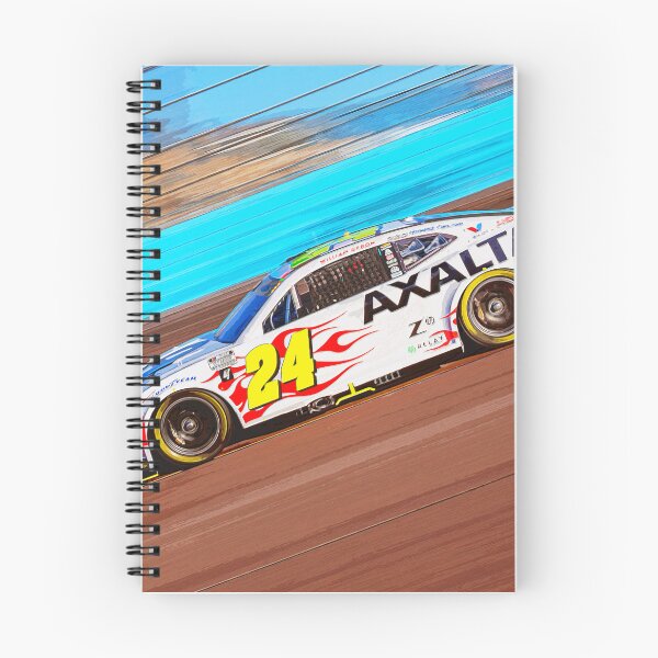 Item preview, William Byron racing his 2024 Nascar race car at Phoenix raceway watercolor designed and sold by Rodissimus1984.