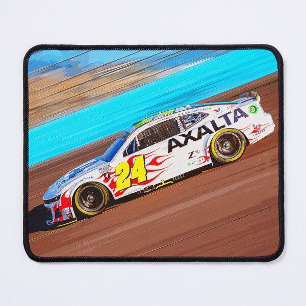 Item preview, William Byron racing his 2024 Nascar race car at Phoenix raceway watercolor designed and sold by Rodissimus1984.