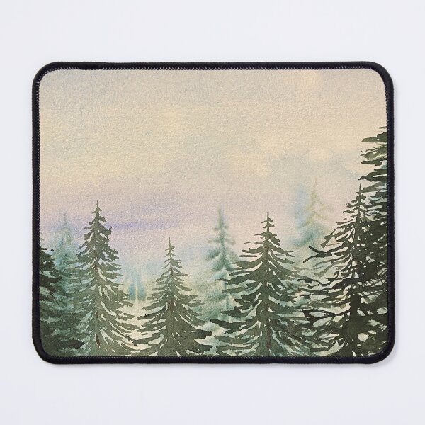 Item preview, Trees in Layers designed and sold by Lisa Neuman Watercolors.