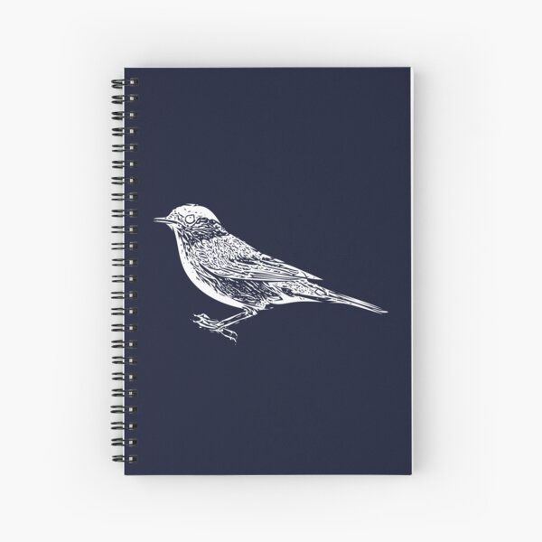 Item preview, Eurasian Blackcap White Design  designed and sold by designsasstultd.