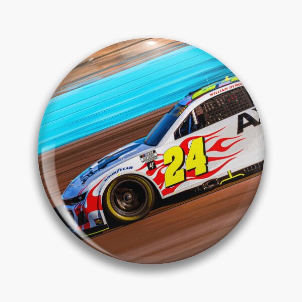 Item preview, William Byron racing his 2024 Nascar race car at Phoenix raceway abstract designed and sold by Rodissimus1984.