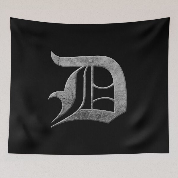 Item preview, Capital Letter D - Worn Stone Effect Gothic Blackletter Script / Old English Font designed and sold by STUDIO-72.