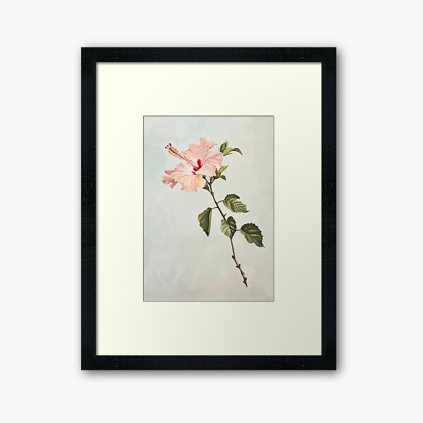 Item preview, Hibiscus Blossom – Elegant Floral Illustration designed and sold by D-a-y-d-r-e-a-m.