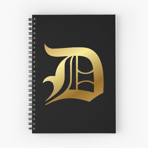 Item preview, Capital Letter D - Foil Gold Effect Gothic Blackletter Script / Old English Font designed and sold by STUDIO-72.
