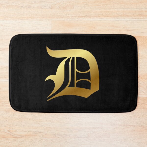Item preview, Capital Letter D - Foil Gold Effect Gothic Blackletter Script / Old English Font designed and sold by STUDIO-72.