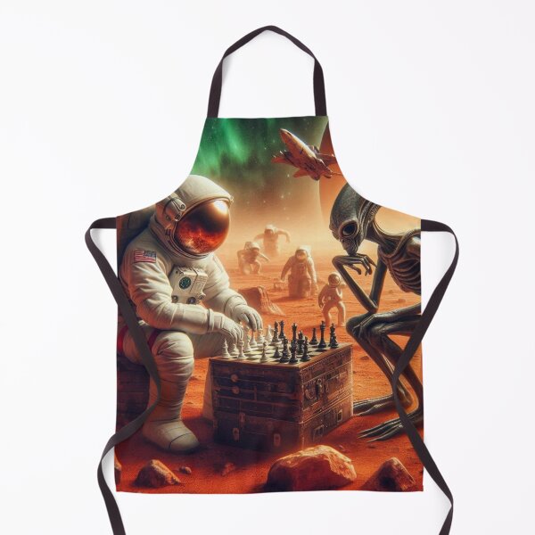 Item preview, Alien and Astranaut Chess Match designed and sold by Dogandesighn.