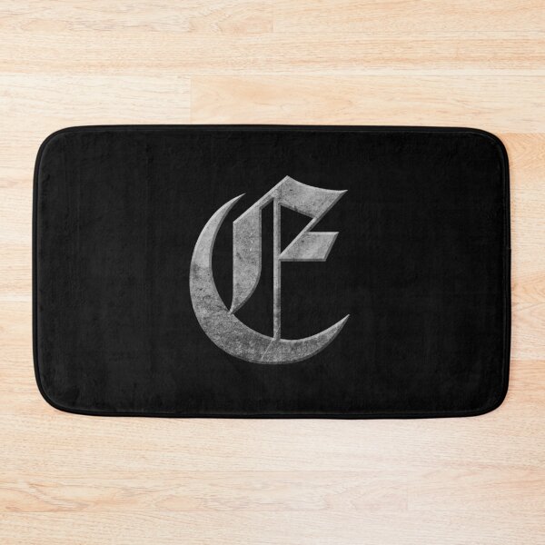Item preview, Capital Letter E - Worn Stone Effect Gothic Blackletter Script / Old English Font designed and sold by STUDIO-72.