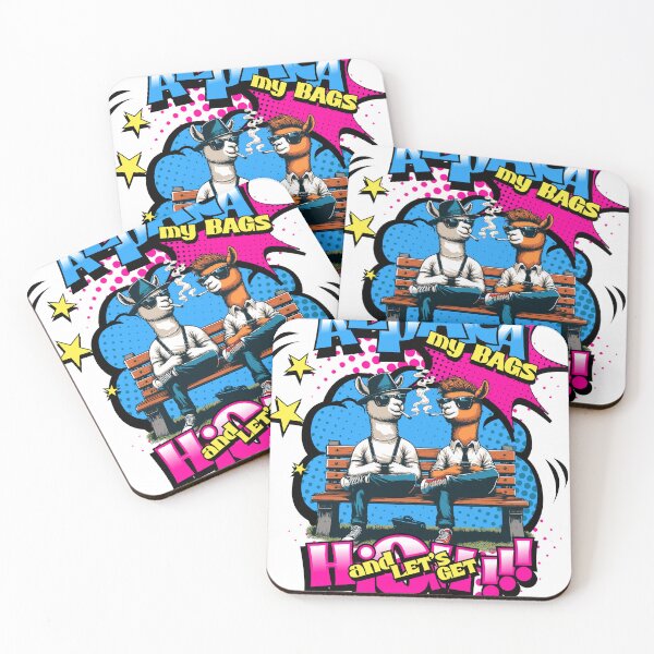 Item preview, High Spirits - Alpacas in Chill Mode 2 designed and sold by ShirtyVibes.