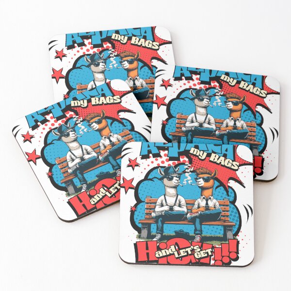 Item preview, High Spirits - Alpacas in Chill Mode 3 designed and sold by ShirtyVibes.