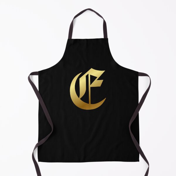 Item preview, Capital Letter E - Foil Gold Effect Gothic Blackletter Script / Old English Font designed and sold by STUDIO-72.
