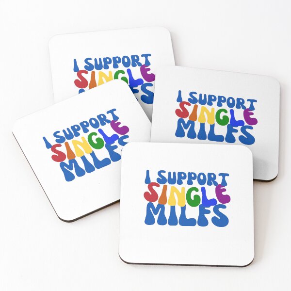 Item preview, I Support Single MILFs designed and sold by Claire-Michael.