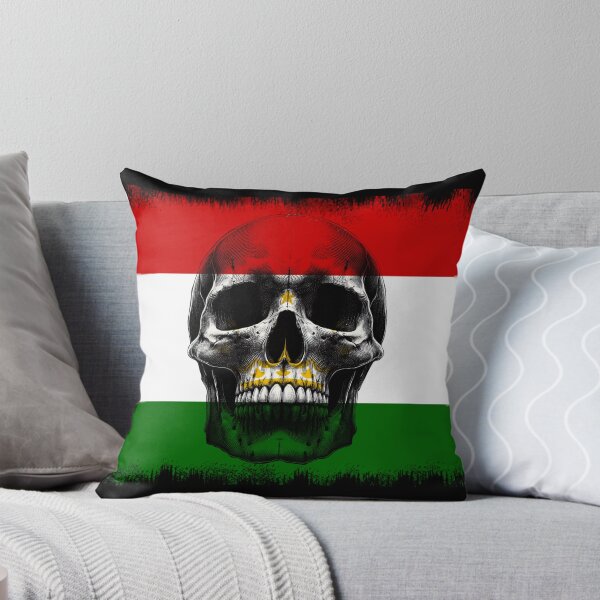 Item preview, TAJIKISTAN SKULL FLAG NATION RAREART COUNTRY HALLOWEEN #ogirdor designed and sold by ogirdorgraphics.
