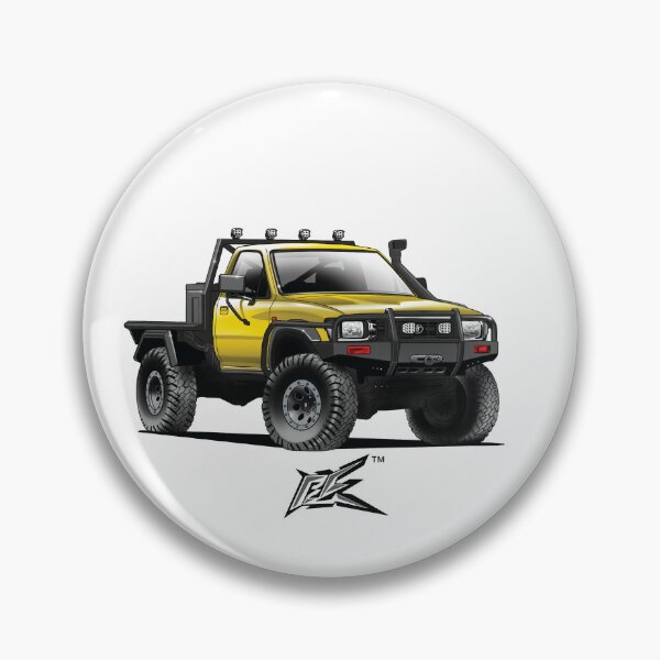 Item preview, toyota hilux ln106 ute yellow  designed and sold by NaquashM.
