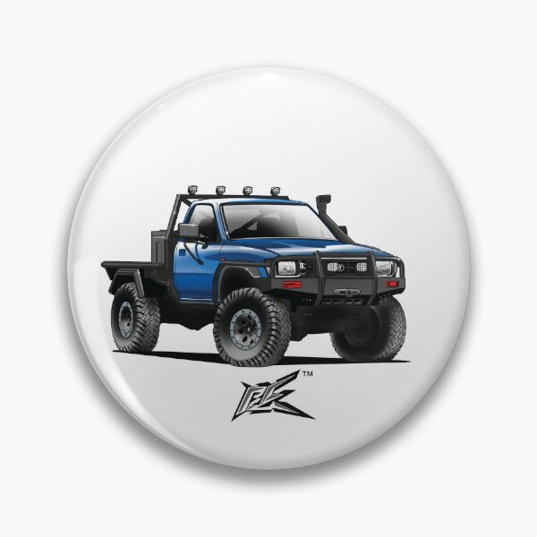 Item preview, toyota hilux ln106 ute blue  designed and sold by NaquashM.