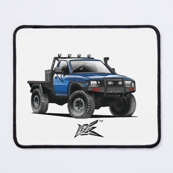 Item preview, toyota hilux ln106 ute blue designed and sold by NaquashM.