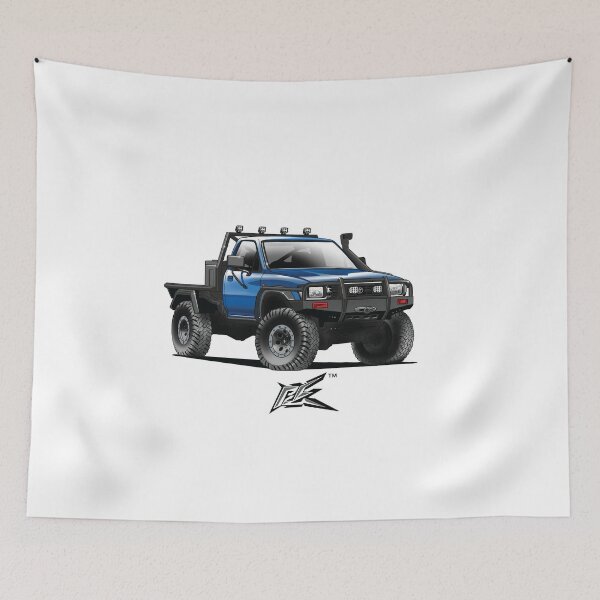 Item preview, toyota hilux ln106 ute blue  designed and sold by NaquashM.