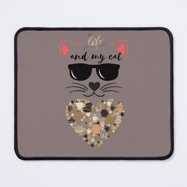 Item preview, The Perfect Blend for Cat and cappochino Lovers" stikers designed and sold by chaieb shoop.