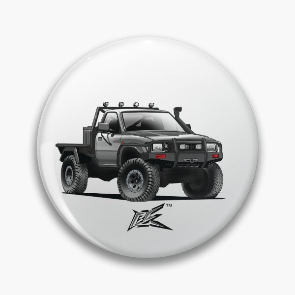 Item preview, toyota hilux ln106 ute gray  designed and sold by NaquashM.