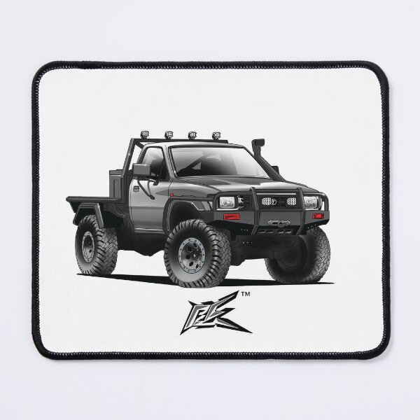 Item preview, toyota hilux ln106 ute gray designed and sold by NaquashM.