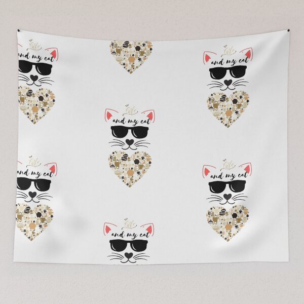 Item preview, The Perfect Blend for Cat and cappochino Lovers" stikers designed and sold by chaieb shoop.