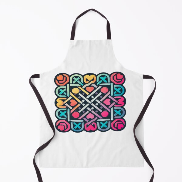 Item preview, Vibrant Symmetrical Patterns with Luminous Mosaic Effect and Abstract Symbols - Modern Harmony designed and sold by KreaDesignOne.