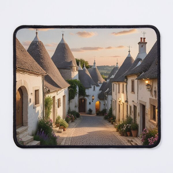Item preview, Alberobello, Italy: Golden Sunset on the Trulli designed and sold by LSVart.