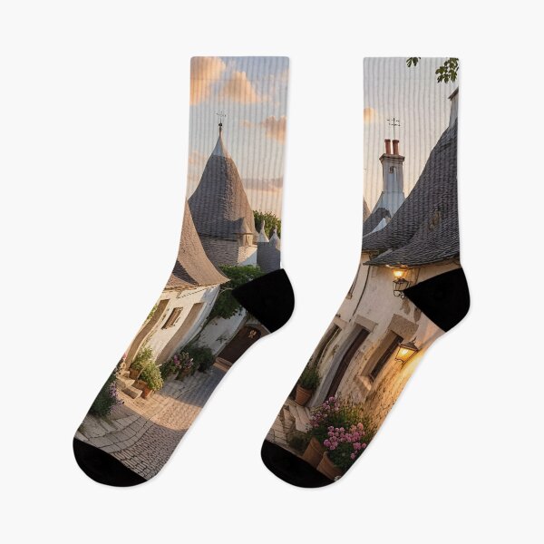 Item preview, Alberobello, Italy: Golden Sunset on the Trulli designed and sold by LSVart.