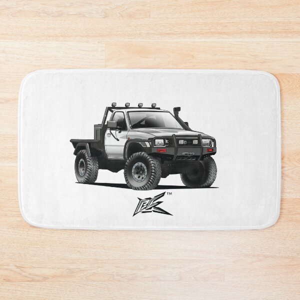 Item preview, toyota hilux ln106 ute white  designed and sold by NaquashM.