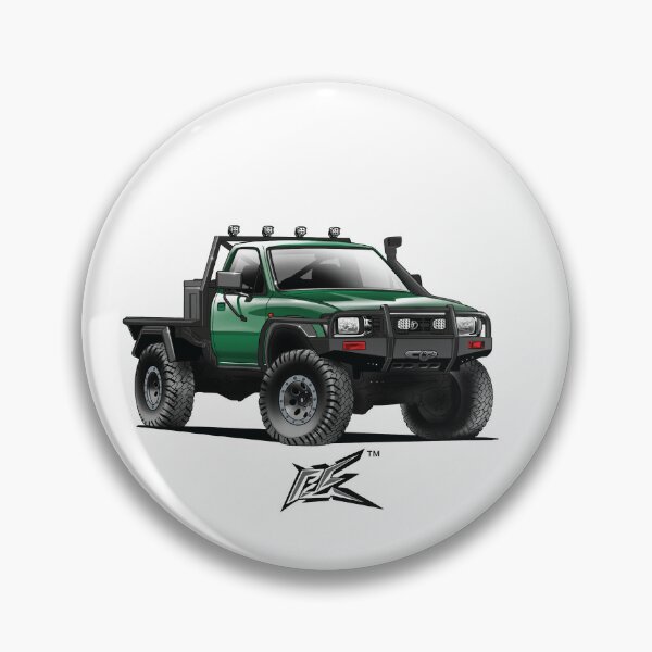 Item preview, toyota hilux ln106 ute green designed and sold by NaquashM.