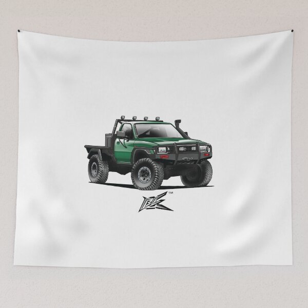 Item preview, toyota hilux ln106 ute green designed and sold by NaquashM.