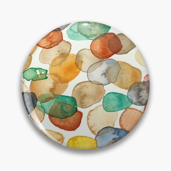 Item preview, Pebble Pattern with Sea Glass 24 designed and sold by Hayley Holliday.