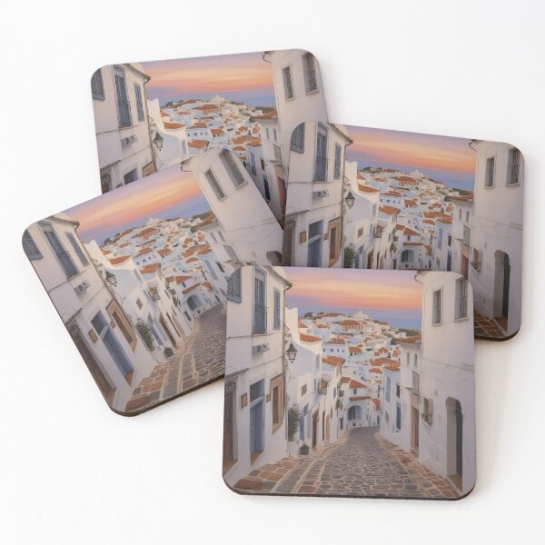Item preview, Albufeira Old Town: Sunset Radiance in Portugal designed and sold by LSVart.