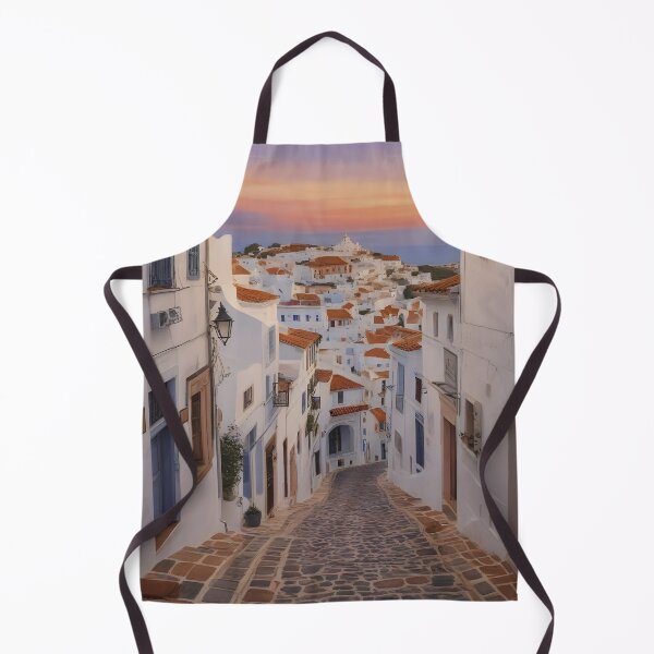 Item preview, Albufeira Old Town: Sunset Radiance in Portugal designed and sold by LSVart.