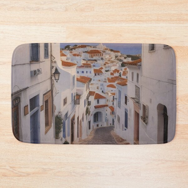 Item preview, Albufeira Old Town: Sunset Radiance in Portugal designed and sold by LSVart.