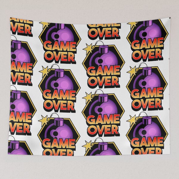 Item preview, Game Over! Design for gamers who don't give up designed and sold by Polarisofficial.