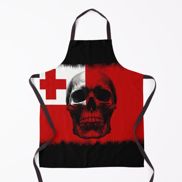 Item preview, TONGA SKULL FLAG NATION RAREART COUNTRY HALLOWEEN #ogirdor designed and sold by ogirdorgraphics.