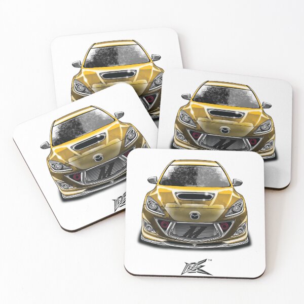Item preview, mazda 3 mz3 bl yellow  designed and sold by NaquashM.